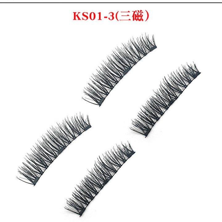 3D Magnetic No-Glue False Eyelashes - Wholesale Europe/US