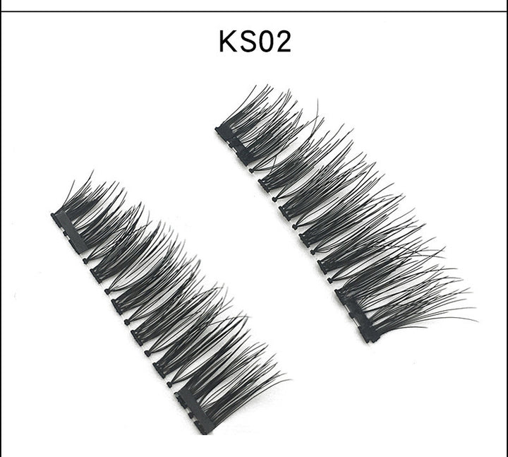 3D Magnetic No-Glue False Eyelashes - Wholesale Europe/US