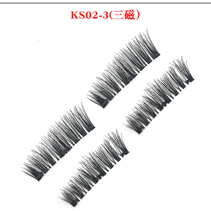 3D Magnetic No-Glue False Eyelashes - Wholesale Europe/US