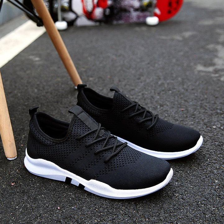 Autumn/Winter Men's Breathable Canvas Sneakers - Casual Trend Shoes