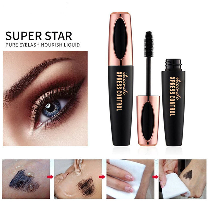 4D Silk Fiber Mascara – Waterproof, Thickening & Lengthening