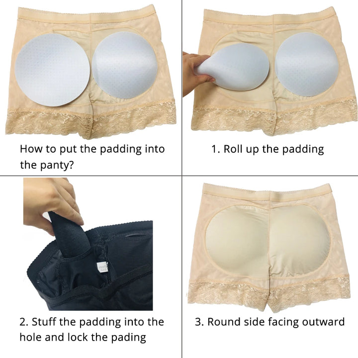 Women’s Butt Lifter Panty – High Waist, Padded, Tummy Control Shaper