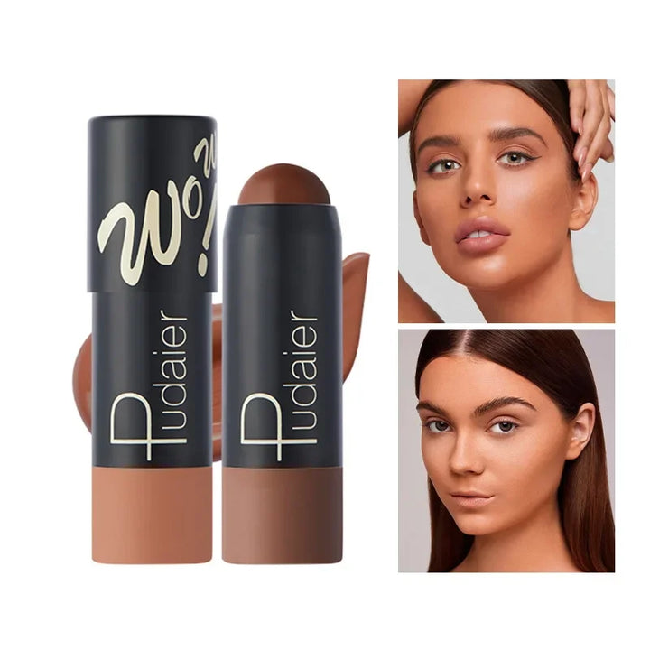 Matte Foundation Cream Stick – Oil-Control, Acne Coverage, BB Cream, Concealer, Moisturizing Makeup