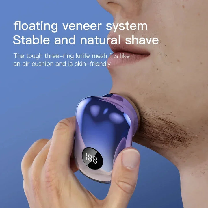 Mini Electric Travel Shaver for Men – Portable and Rechargeable Cordless Razor