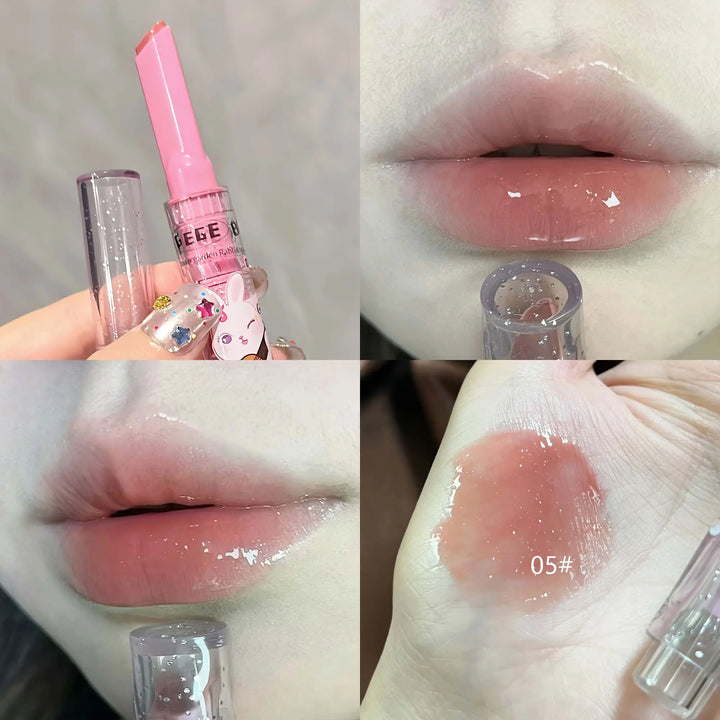 Garden Pink Moisturizing Lip Gloss with Mirror Shine Finish