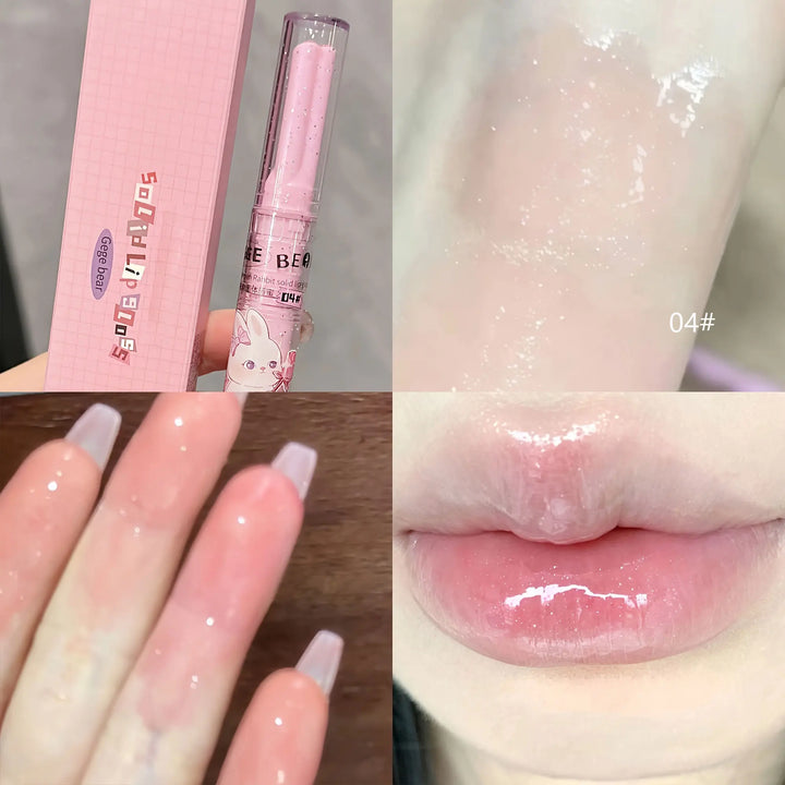 Garden Pink Moisturizing Lip Gloss with Mirror Shine Finish