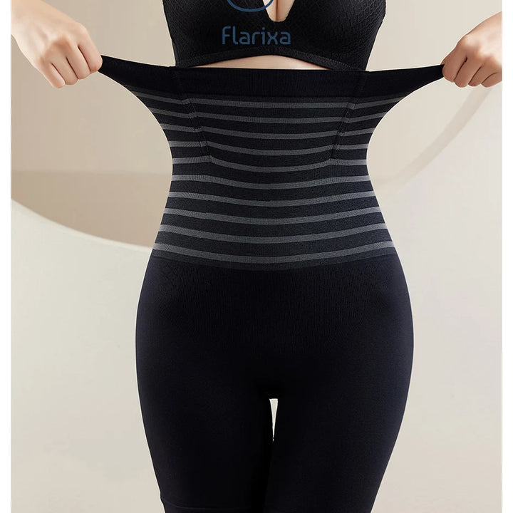 Flarixa High Waist Tummy Control Panties – Slimming Shapewear & Waist Trainer