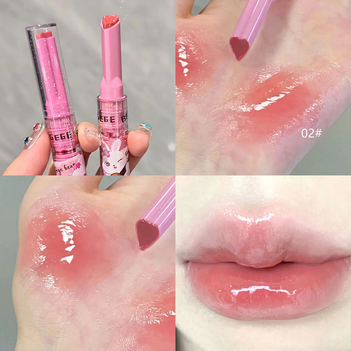 Garden Pink Moisturizing Lip Gloss with Mirror Shine Finish