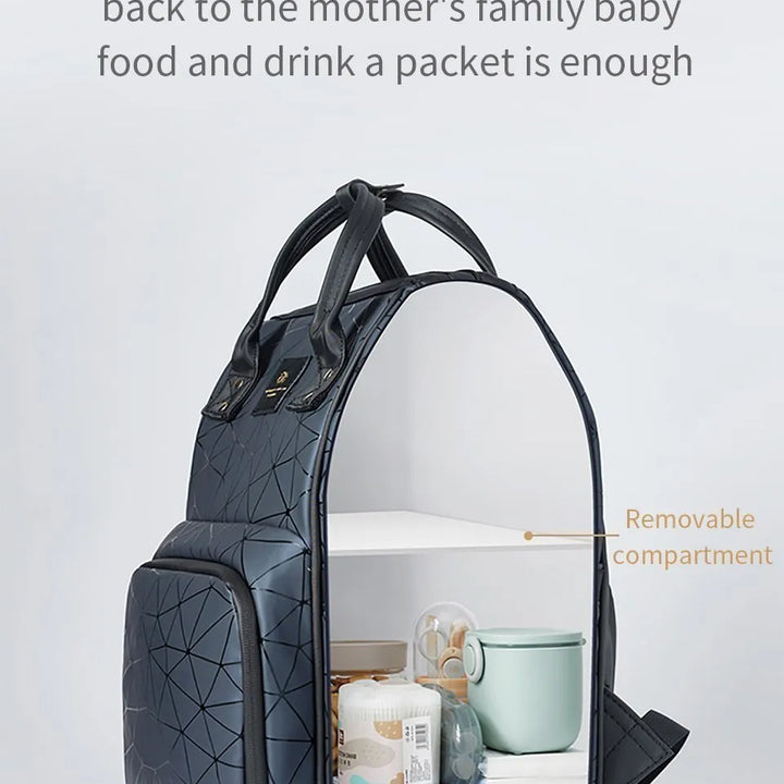 AIBEDILA Waterproof Mommy Bag – Large Capacity & Stylish Backpack