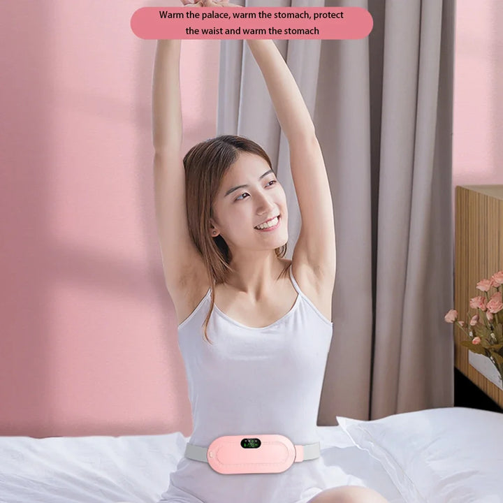 Smart Menstrual Heating Pad with Vibration for Pain Relief