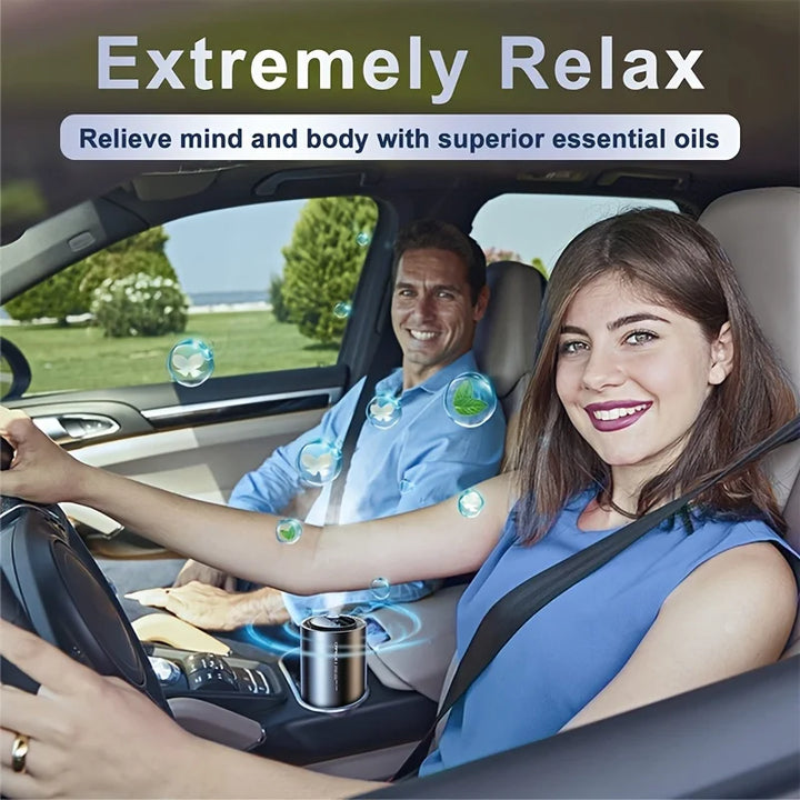 Electronic Car Air Freshener with Aromatherapy Spray – Luxury Auto Accessory