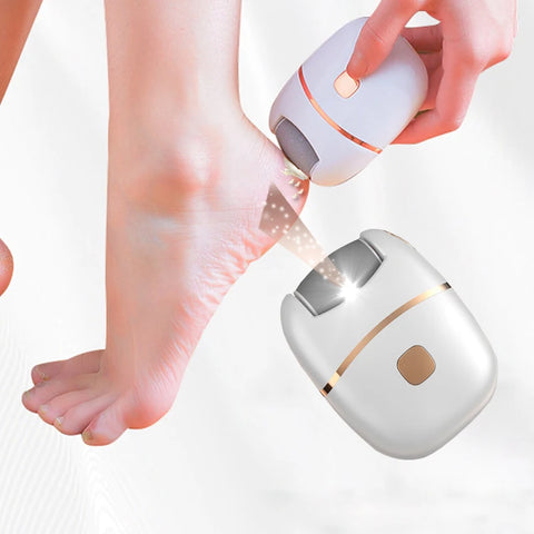 Rechargeable Electric Foot Grinder with Dual Thickness Grinding Heads