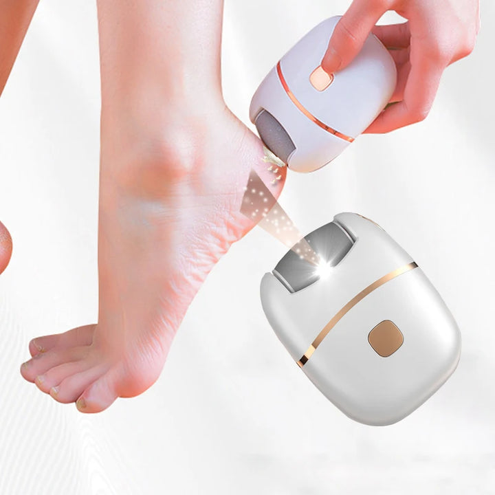 Rechargeable Electric Foot Grinder with Dual Thickness Grinding Heads