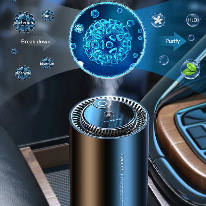 Electronic Car Air Freshener with Aromatherapy Spray – Luxury Auto Accessory
