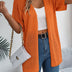 Casual Solid Color Short Sleeve Hollow Out Knitted Cardigans