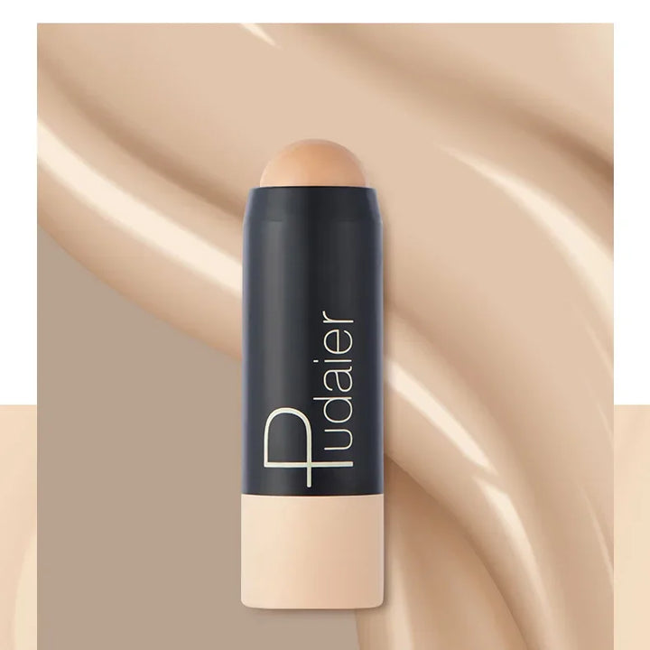 Matte Foundation Cream Stick – Oil-Control, Acne Coverage, BB Cream, Concealer, Moisturizing Makeup