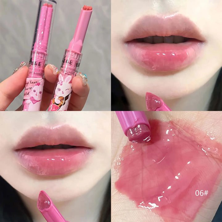 Garden Pink Moisturizing Lip Gloss with Mirror Shine Finish