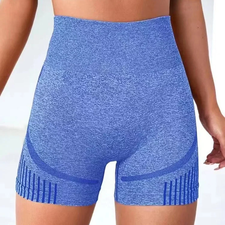 High Waist Yoga Shorts – Fitness & Running, Lift Butt, Gym Sportswear