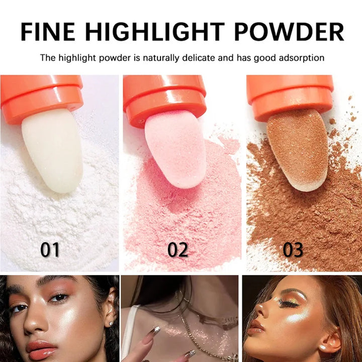 Moonlight Highlighter Powder – Shimmer Contour for Face & Body