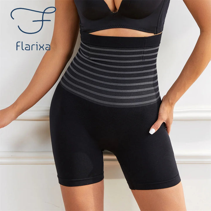 Flarixa High Waist Tummy Control Panties – Slimming Shapewear & Waist Trainer