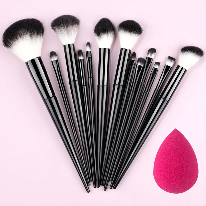 Makeup Brush Set - 8 to 20 Pieces, Soft & Fluffy