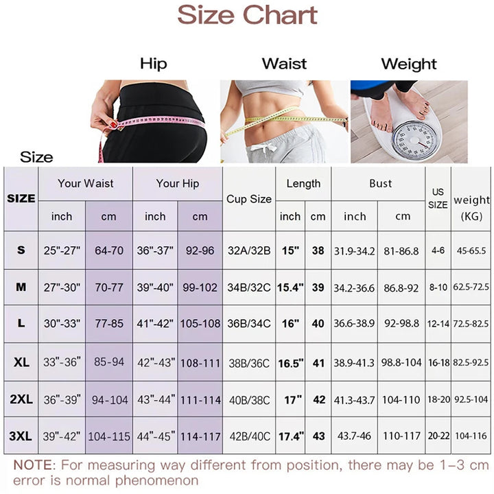 2PCS Seamless Compression Bodysuit – Open Crotch, Slimming Butt Lifter Shapewear