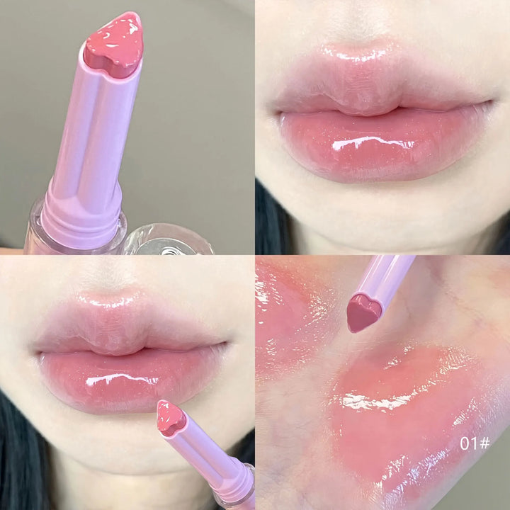 Garden Pink Moisturizing Lip Gloss with Mirror Shine Finish