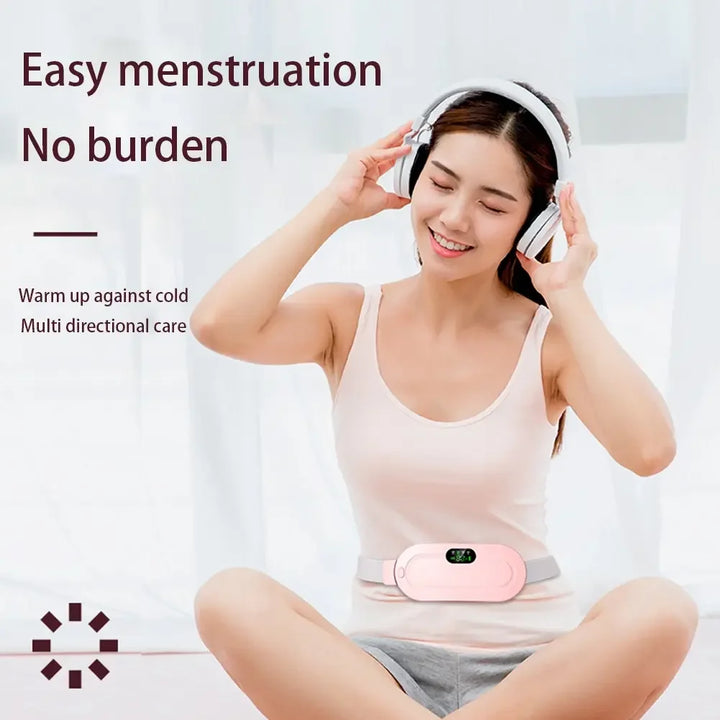 Smart Menstrual Heating Pad with Vibration for Pain Relief